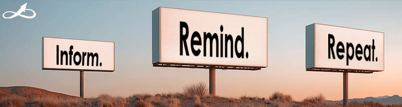 Struggling Real Estate Marketing: The Importance of Repetition in your&nbsp;Marketing